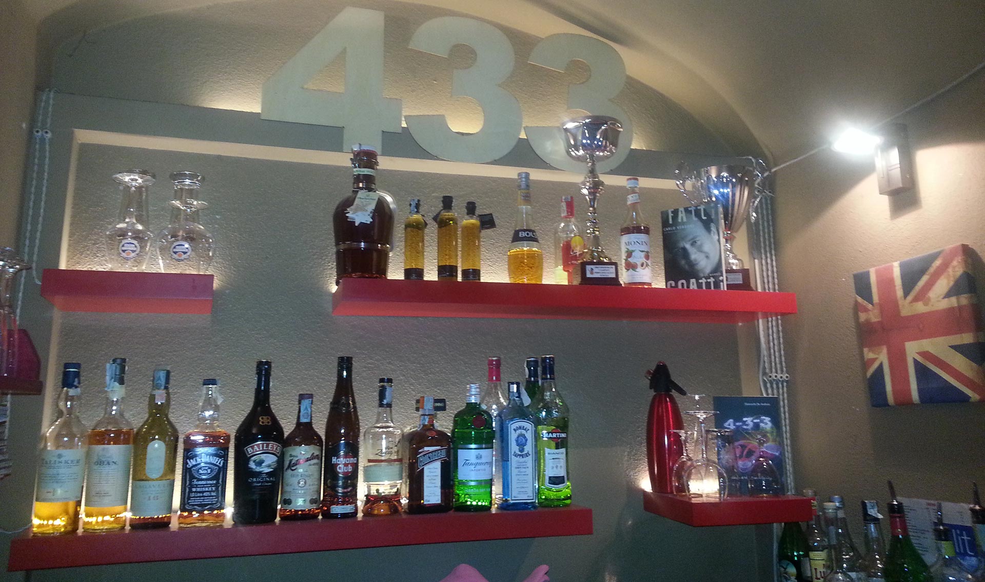 Cocktails del Ristorante 433 a Roma Piazza Navona Governo Vecchio