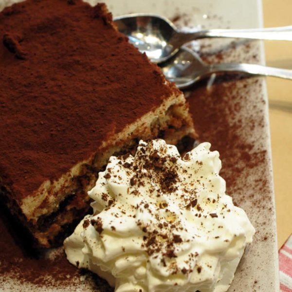 Tiramisù del Ristorante 433 Roma Piazza Navona Governo Vecchio